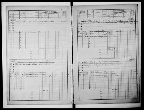 matrice cadastrale des propriétés bâties, 1911-1960, 2e vol. (cases 923-1324)