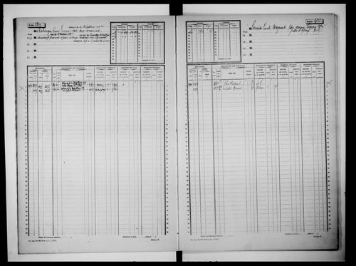 matrice cadastrale des propriétés non bâties, 1913-1960, 5e vol. (folios 1801-2000)
