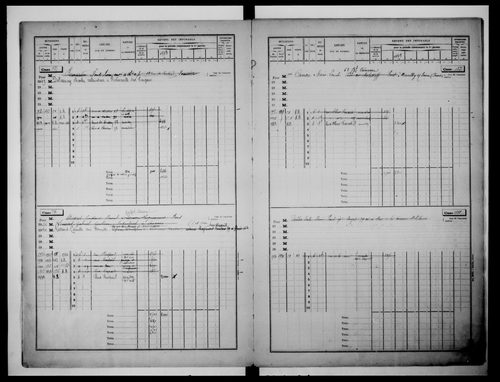 matrice cadastrale des propriétés bâties, 1911-1960, 3e vol. (cases 1325-1773)