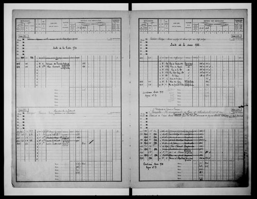 matrice cadastrale des propriétés bâties, 1911-1960, 2e vol. (cases 923-1324)