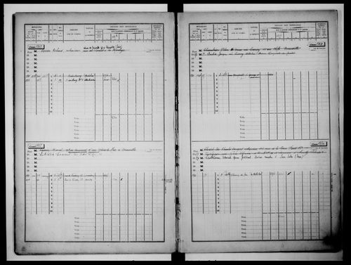 matrice cadastrale des propriétés bâties, 1911-1960, 3e vol. (cases 1325-1773)