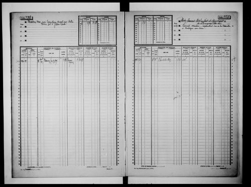 matrice cadastrale des propriétés non bâties, 1913-1960, 5e vol. (folios 1801-2000)