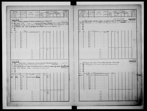 matrice cadastrale des propriétés bâties, 1911-1960, 3e vol. (cases 1325-1773)