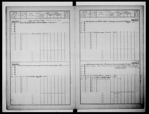 matrice cadastrale des propriétés bâties, 1911-1960, 3e vol. (cases 1325-1773)