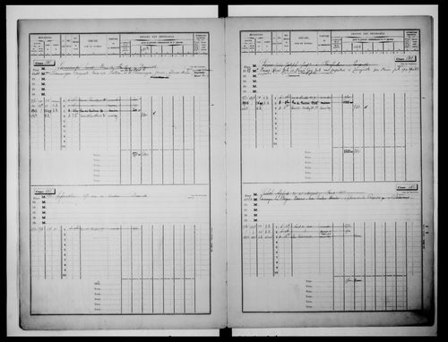 matrice cadastrale des propriétés bâties, 1911-1960, 3e vol. (cases 1325-1773)