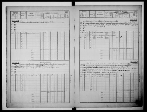 matrice cadastrale des propriétés bâties, 1911-1960, 3e vol. (cases 1325-1773)