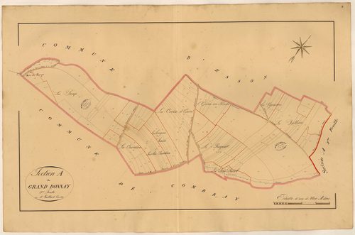Section A3 du Grand Donnay
