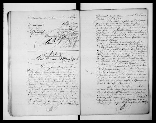 Procès-verbal de délimitation du territoire