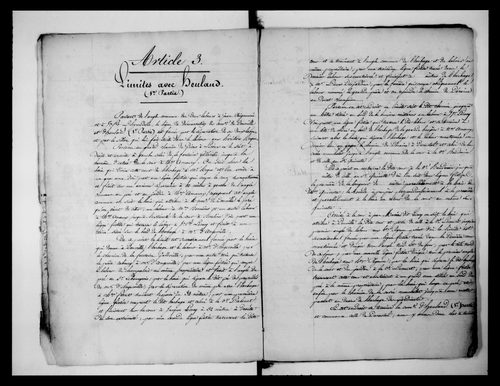 Procès-verbal de délimitation du territoire