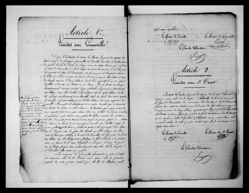 Procès-verbal de délimitation du territoire