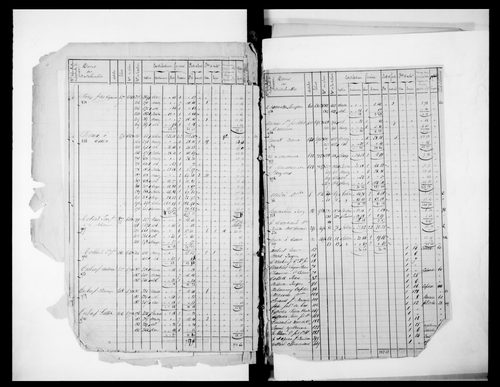 matrice cadastrale des propriétés foncières (bâties et non bâties), 1822-1913, 1er vol. (folios 1-503)