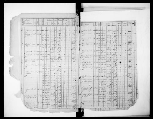 matrice cadastrale des propriétés foncières (bâties et non bâties), 1822-1913, 1er vol. (folios 1-503)