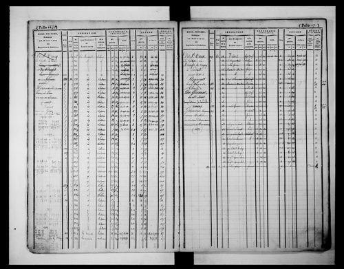 matrice cadastrale des propriétés foncières (bâties et non bâties)