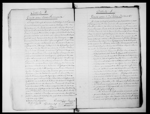 Procès-verbal de délimitation du territoire