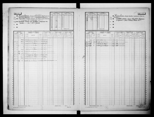 matrice cadastrale des propriétés non bâties, 1913-1971, 3e vol. (folios 1011-1602)