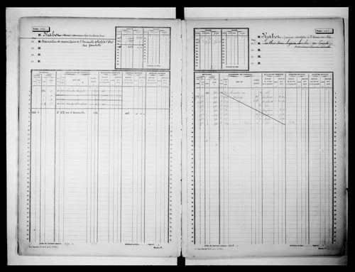 matrice cadastrale des propriétés non bâties, 1913-1971, 3e vol. (folios 1011-1602)