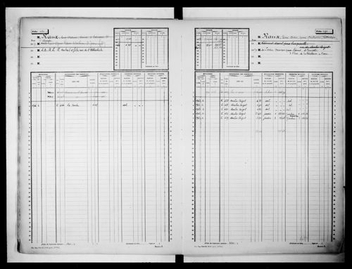 matrice cadastrale des propriétés non bâties, 1913-1971, 3e vol. (folios 1011-1602)