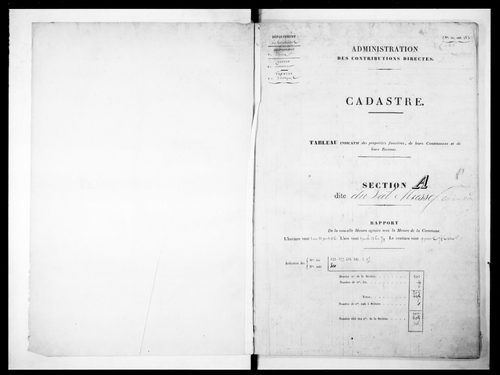 état de section (1825)