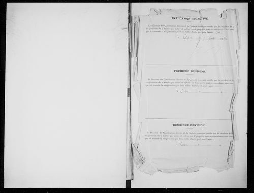 matrice cadastrale des propriétés non bâties