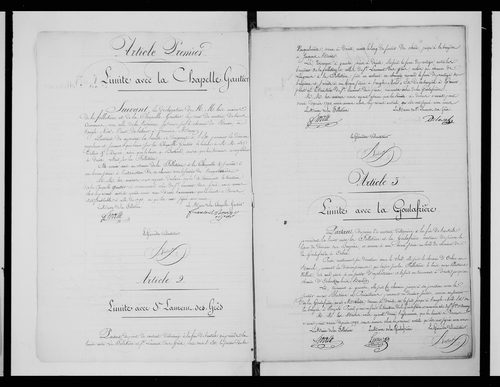 Procès-verbal de délimitation du territoire