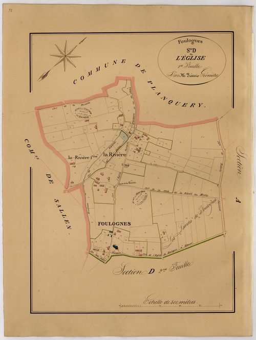 Section D1 de l'Eglise