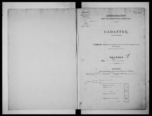 état de section