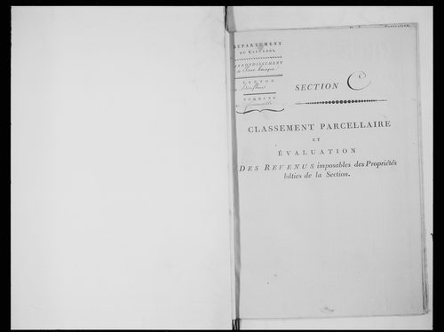 état de section