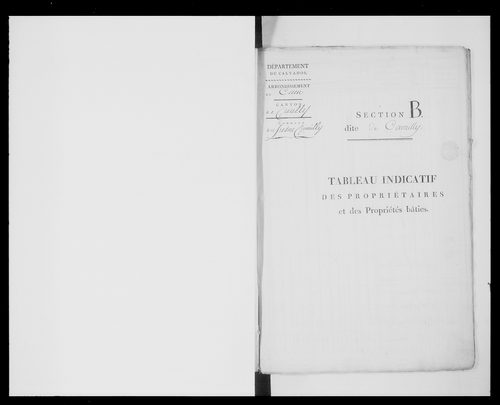 état de section