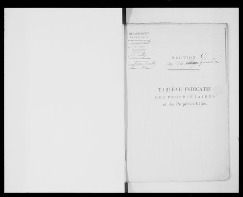état de section