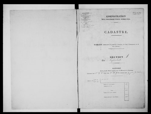 état de section