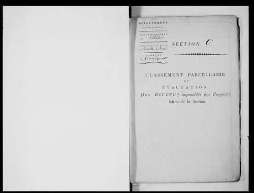 état de section