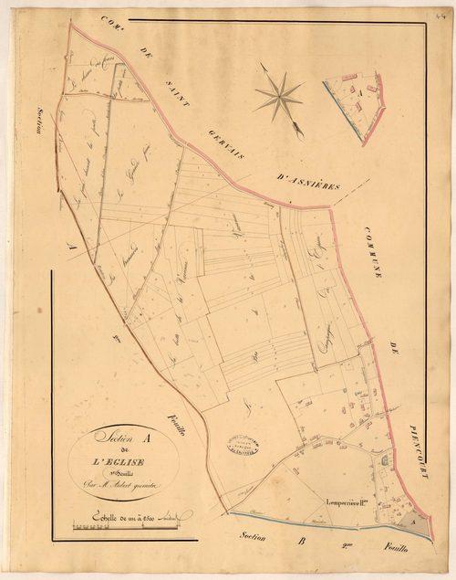 Section A1 de l'Eglise