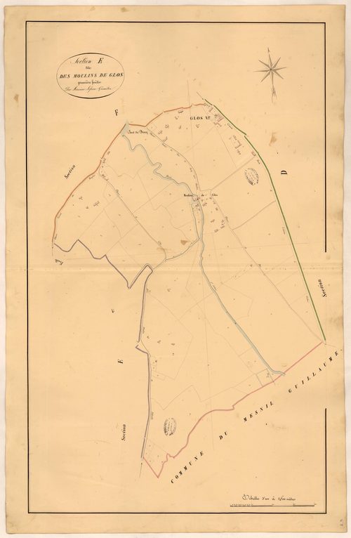 Section E1 des Moulins de Glos