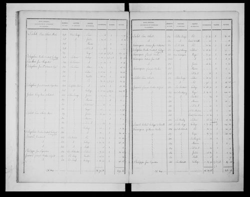 état de section