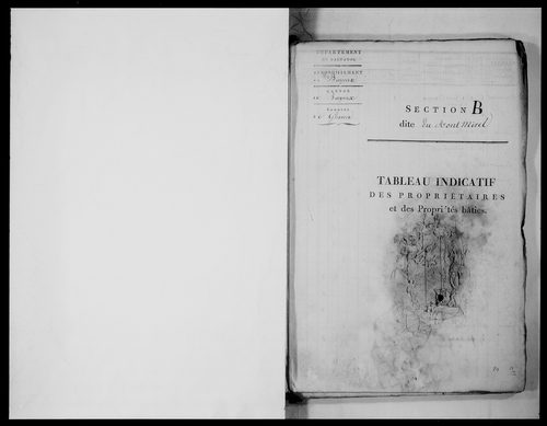 état de section (1815)