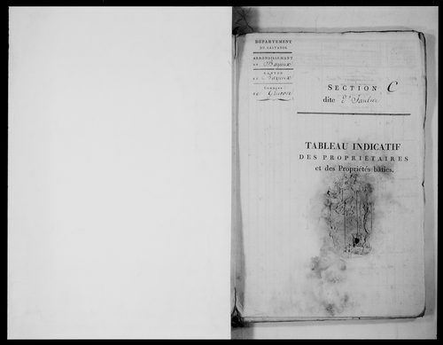 état de section (1815)