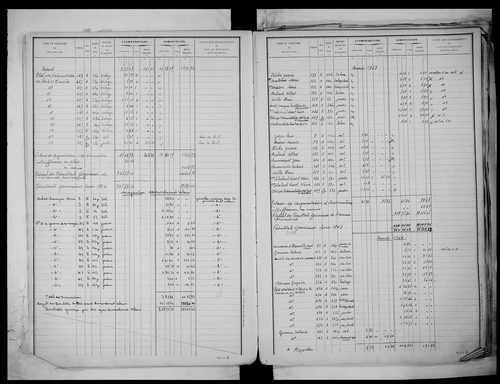 matrice cadastrale des propriétés non bâties, 1913-1972, 1er vol. (folios 1-488)