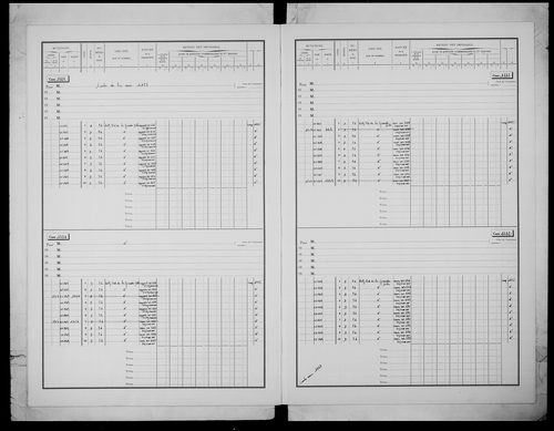 matrice cadastrale des propriétés bâties, 1911-1972, 4e vol. (cases 1187-1786)
