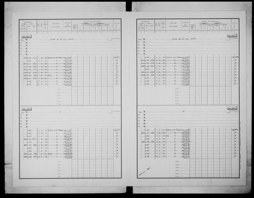 matrice cadastrale des propriétés bâties, 1911-1972, 4e vol. (cases 1187-1786)