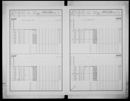 matrice cadastrale des propriétés bâties, 1911-1972, 4e vol. (cases 1187-1786)