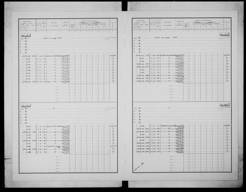 matrice cadastrale des propriétés bâties, 1911-1972, 4e vol. (cases 1187-1786)