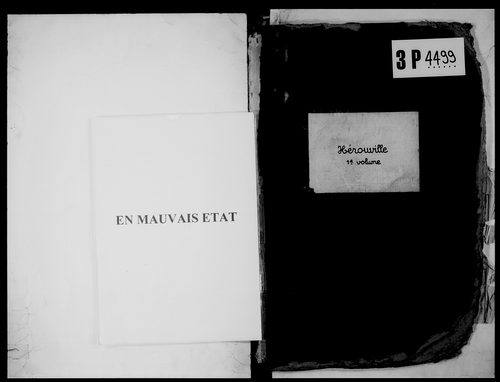 matrice cadastrale des propriétés non bâties, 1913-1972, 1er vol. (folios 1-488)