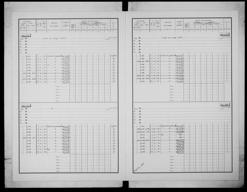 matrice cadastrale des propriétés bâties, 1911-1972, 4e vol. (cases 1187-1786)
