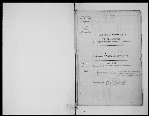 état de section