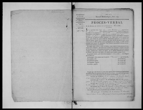 Procès-verbal de délimitation du territoire