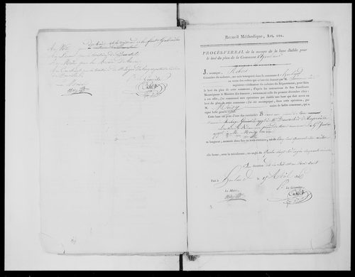 Procès-verbal de délimitation du territoire