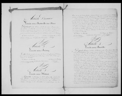 Procès-verbal de délimitation du territoire