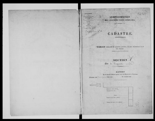 état de section