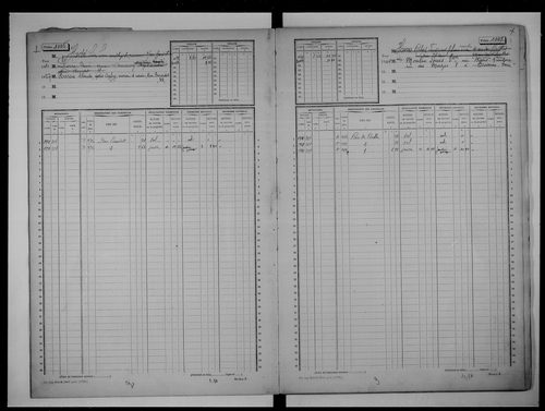 matrice cadastrale des propriétés non bâties, 1913-1970, 3e vol. (folios 997-1494)