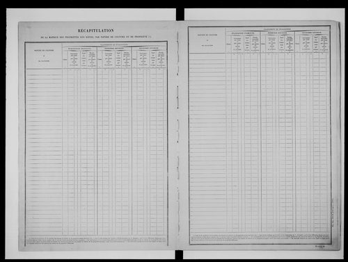 matrice cadastrale des propriétés non bâties, 1913-1970, 4e vol. (folios 1495-1794)